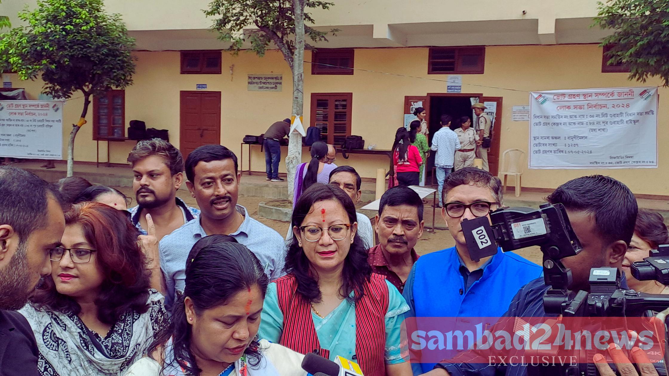 Lok Sabha 2024: BJP's Dispur Candidate, Bijuli Medhi, Votes Loading...